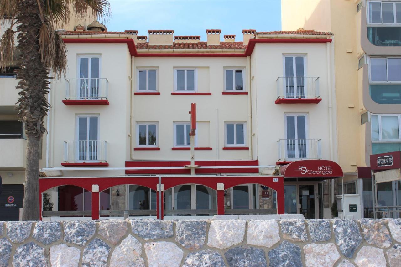 Hotel Saint Georges, Face A La Mer Canet-en-Roussillon Exterior foto